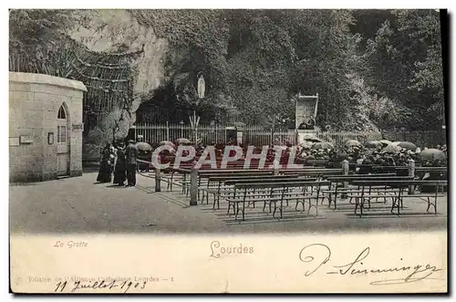 Cartes postales La Grotte Lourdes