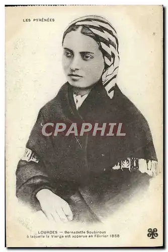 Cartes postales Lourdes Bernadette Soubirous