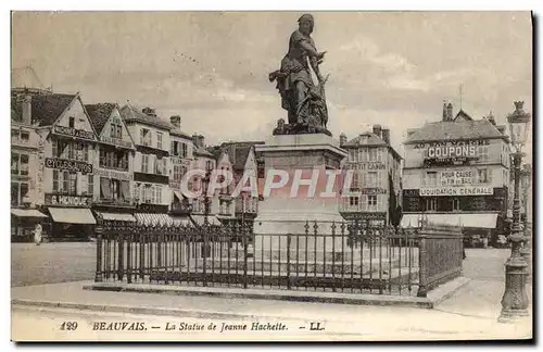 Cartes postales Beauvais La Statue de Jeanne Hachette