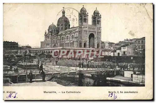 Cartes postales Marseille La Cathedrale