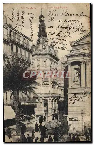 Cartes postales Toulon La Caisse d'Epargne
