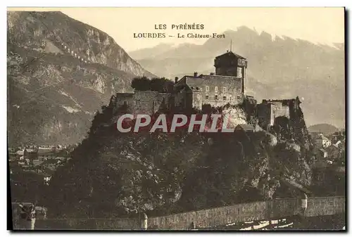 Cartes postales Lourdes Le Chateau Fort