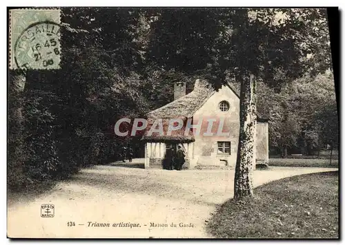 Ansichtskarte AK Trianon artisique Maison du Garde Versailles