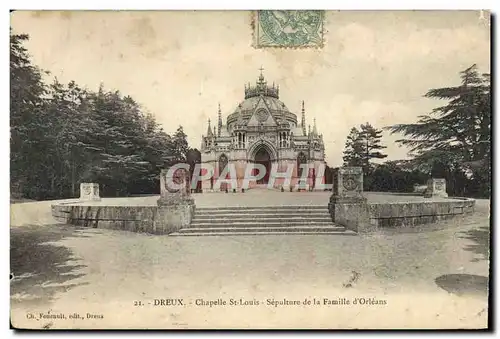 Cartes postales Dreux Chapelle St Louis Sepulture de la famille d&#39Orleans