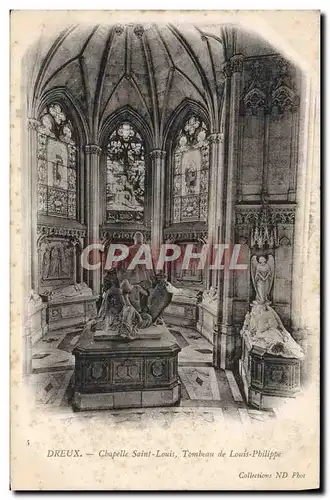 Ansichtskarte AK Dreux Chapelle Saint Louis Tombeau de Louis Philippe