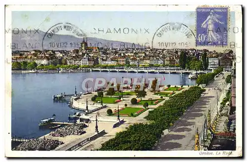 Cartes postales Geneve La Rade