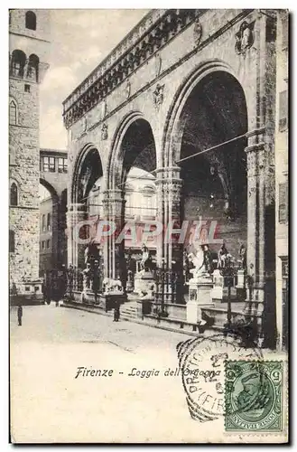 Ansichtskarte AK Firenze Loggia Dell Orgagna