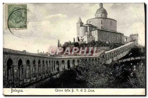 Cartes postales Bologna chiesa Della BV di s luca