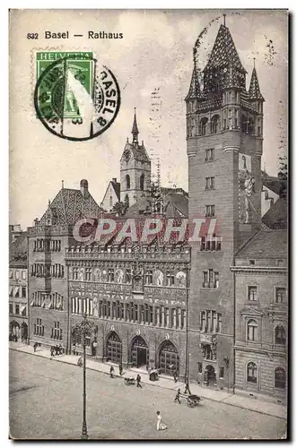 Cartes postales Basel Rathaus