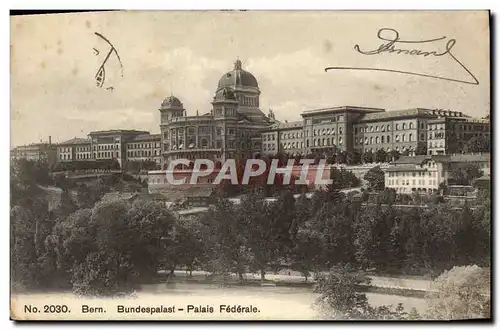 Cartes postales Bern Bundespalast Palais Federale