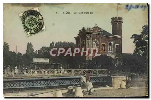 Cartes postales Liege Le petit paradis
