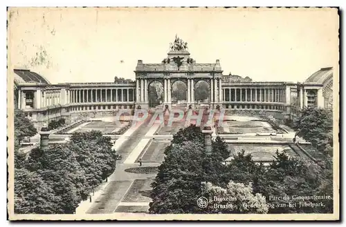 Cartes postales Bruxelles Pac du cinquantenaire