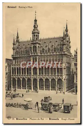 Cartes postales Bruxelles Maison du roi