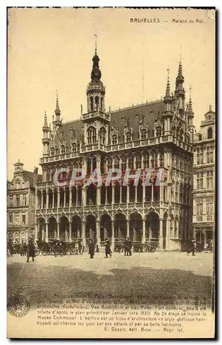 Cartes postales Bruxelles Maison du Roi