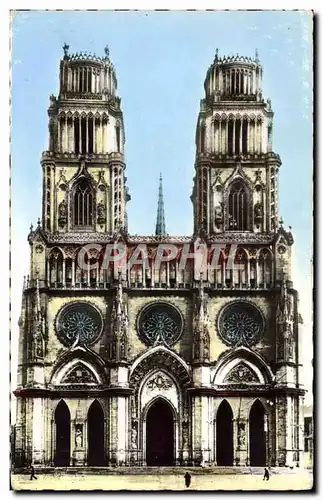 Cartes postales moderne Orleans Cathedrale Ste Croix