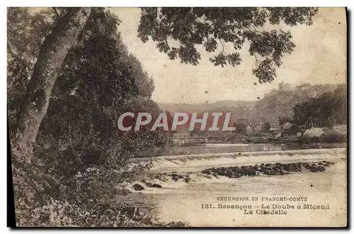 Cartes postales Besancon Le Doubs a Micaud La citadelle