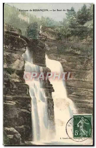 Ansichtskarte AK Environs de Besancon Le Saut du Doubs