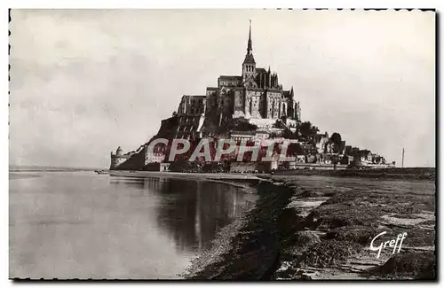 Moderne Karte Le Mont Saint Michel Reflets dans le Couesnon