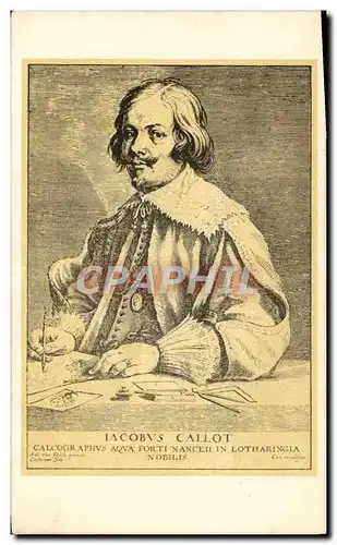 Cartes postales Jacques Callot Vostermann Van Dyck