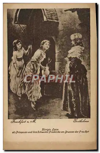Cartes postales Konigin Luise als Prinzessin Und ihre Schwester