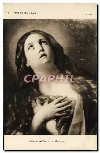 Cartes postales Musee Du Louvre Guido Reni la Madeleine