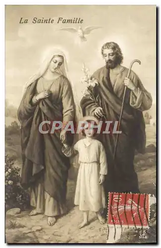 Cartes postales La Sainte Famille