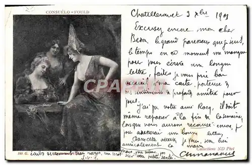 Cartes postales Consuelo Fould