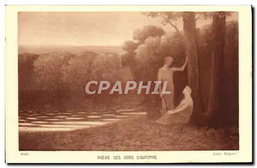 Cartes postales Poesie Des Soirs D&#39Automne