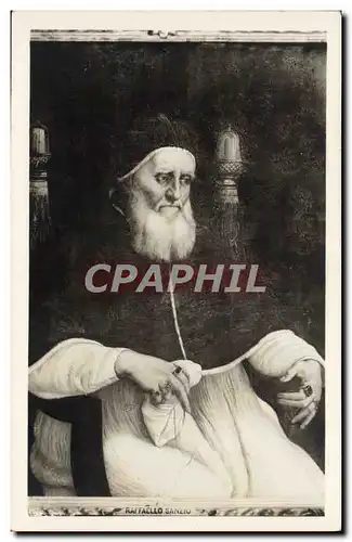 Cartes postales Firenze Galleria Uffizi Ritratto di Papa Giulo II Raffaello