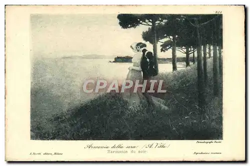 Cartes postales Harmonie du soir Villa