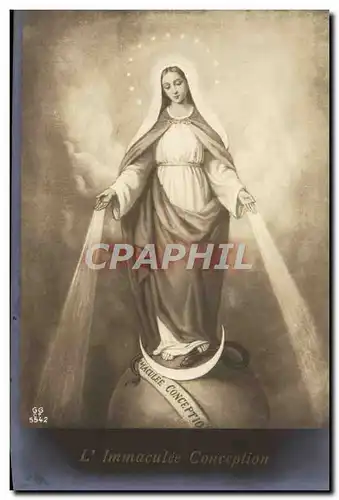 Cartes postales L&#39immaculee Conception