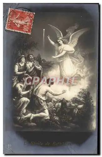 Cartes postales L&#39etoile de Bethleem Ange