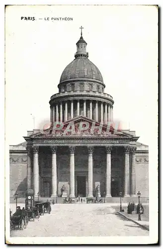 Cartes postales Paris Le Pantheon