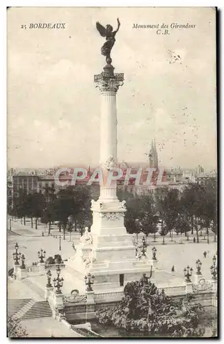 Cartes postales Bordeaux Monument des Grinodins