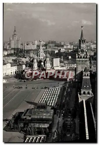 Cartes postales moderne Moscou Moscow View of Red Square