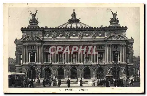 Cartes postales Paris L&#39Opera