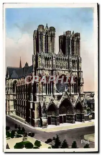 Cartes postales moderne Reims La Cathedrale