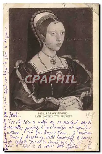 Cartes postales Palais Lanckoronski Hans Holbein der Jungere