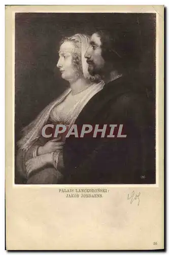 Cartes postales Palais Lanckoroski Jakob Jordaens