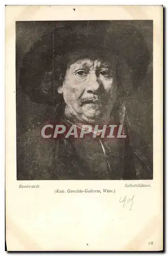 Cartes postales Rembrandt