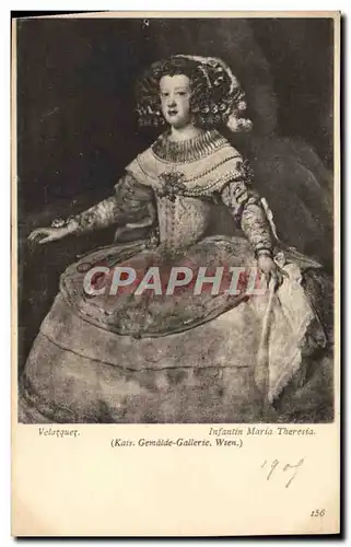 Ansichtskarte AK Velazquez Infantin Maria Theresia