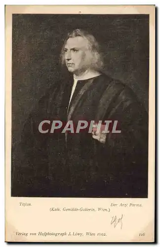 Cartes postales Tizian Der Arzt Parma