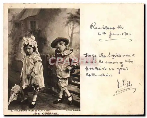 Cartes postales The Quarrel