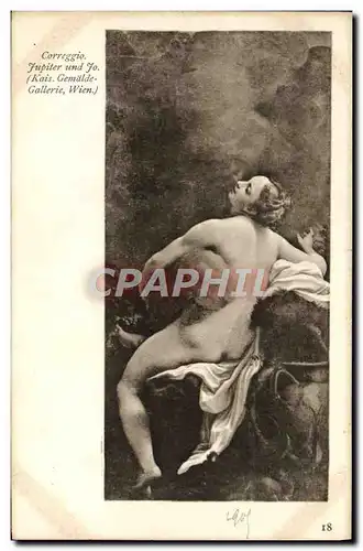 Cartes postales Correggio Jupiter Und Jo