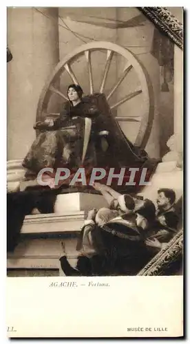 Cartes postales Musee de Lille Agache Fortuna