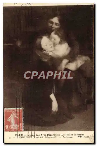 Cartes postales Paris Musee des Arts Decoratifs Carriere Moreau Intimite