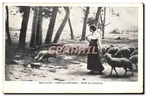 Cartes postales Henri Lerolle Dans La Campagne Musee du Luxembourg