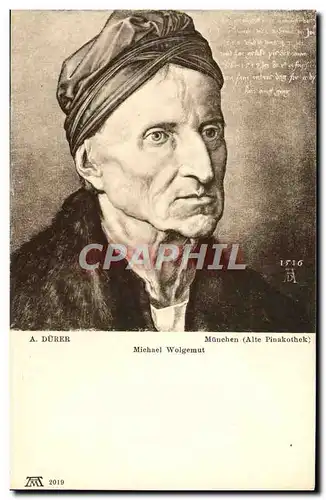 Cartes postales A Durer Munchen Michael Wolgemut