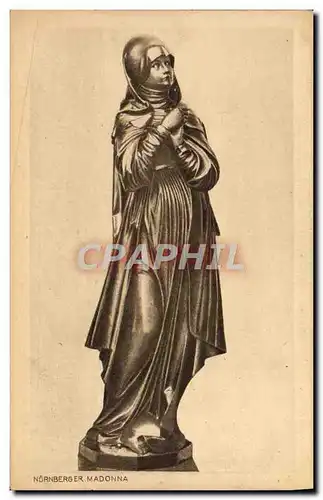 VINTAGE POSTCARD Nurnberg er Madonna�