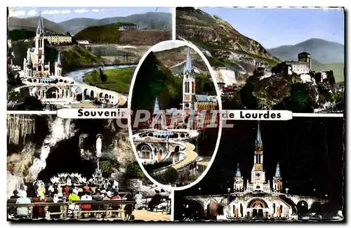 Cartes postales moderne Souvenir de Lourdes